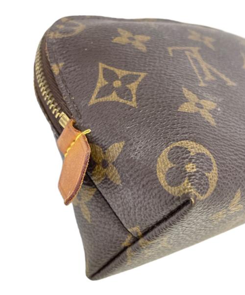 LOUIS VUITTON（ルイ ヴィトン）LOUIS VUITTON (ルイ ヴィトン) コスメポーチ ブラウンの古着・服飾アイテム