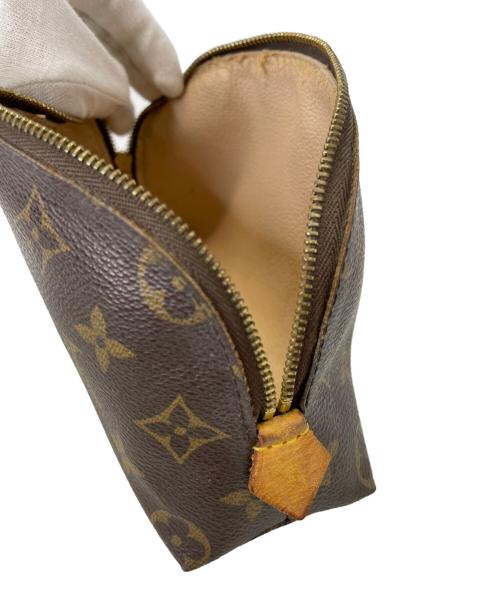 LOUIS VUITTON（ルイ ヴィトン）LOUIS VUITTON (ルイ ヴィトン) コスメポーチ ブラウンの古着・服飾アイテム