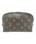 LOUIS VUITTON (ルイ ヴィトン) コスメポーチ ブラウン：10000円