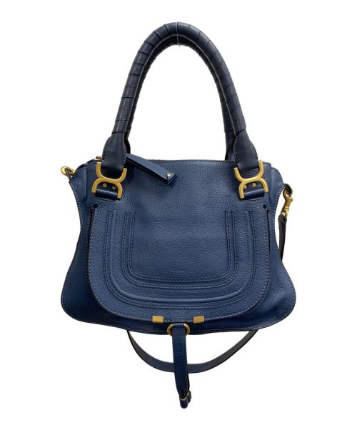 Chloe（クロエ）Chloe (クロエ) 2WAYバッグ ネイビーの古着・服飾アイテム