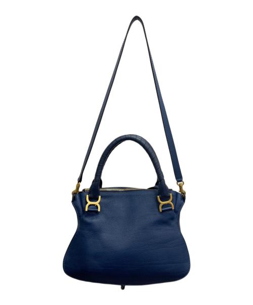 Chloe（クロエ）Chloe (クロエ) 2WAYバッグ ネイビーの古着・服飾アイテム