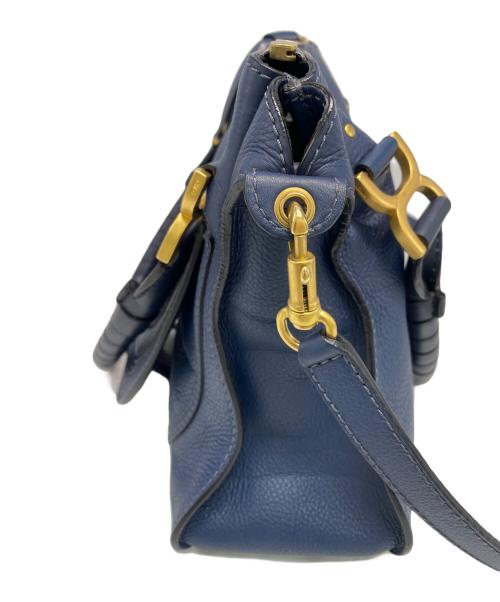 Chloe（クロエ）Chloe (クロエ) 2WAYバッグ ネイビーの古着・服飾アイテム