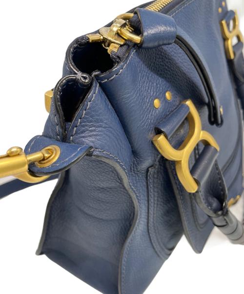 Chloe（クロエ）Chloe (クロエ) 2WAYバッグ ネイビーの古着・服飾アイテム