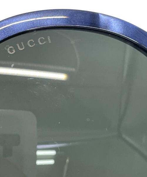 GUCCI（グッチ）GUCCI (グッチ) サングラス ブルーの古着・服飾アイテム