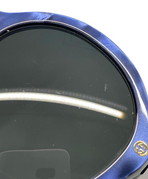 GUCCI（グッチ）GUCCI (グッチ) サングラス ブルーの古着・服飾アイテム