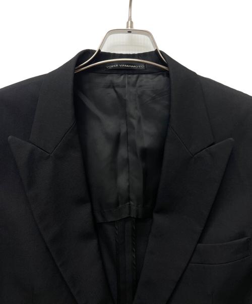 Y's for men（ワイズフォーメン）Y'S for men (ワイズフォーメン) 2Bジャケット ブラック サイズ:3の古着・服飾アイテム