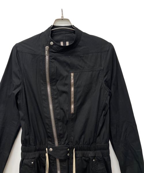 RICK OWENS（リックオウエンス）RICK OWENS (リックオウエンス) オールインワンジャンプスーツ ブラック サイズ:48の古着・服飾アイテム