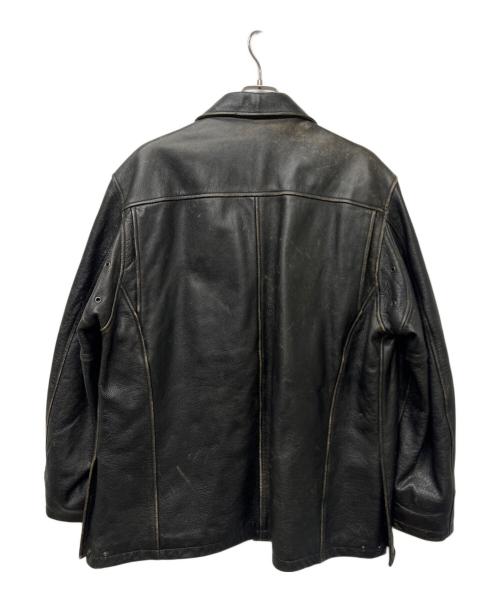 OLD GAP（オールドギャップ）OLD GAP (オールドギャップ) レザージャケット ブラック サイズ:Lの古着・服飾アイテム
