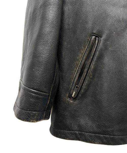 OLD GAP（オールドギャップ）OLD GAP (オールドギャップ) レザージャケット ブラック サイズ:Lの古着・服飾アイテム