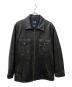 OLD GAP（オールドギャップ）の古着「レザージャケット」｜ブラック