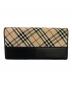 BURBERRY（バーバリー）の古着「長財布」｜ベージュ×ブラック
