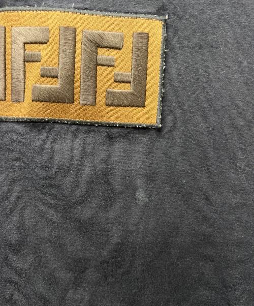 FENDI（フェンディ）FENDI (フェンディ) 半袖カットソー ブラック サイズ:Lの古着・服飾アイテム