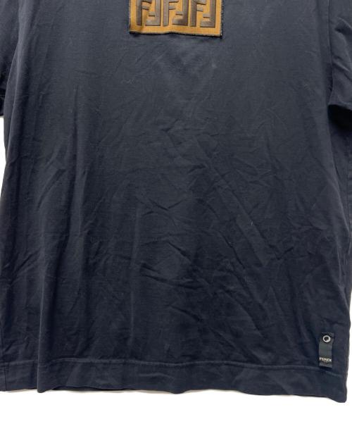 FENDI（フェンディ）FENDI (フェンディ) 半袖カットソー ブラック サイズ:Lの古着・服飾アイテム