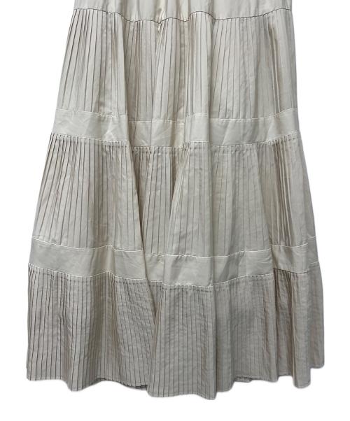 BEARDSLEY（ビアズリー）BEARDSLEY (ビアズリー) ロングスカート ベージュ サイズ:FREEの古着・服飾アイテム