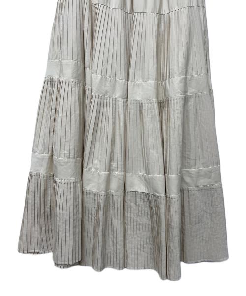 BEARDSLEY（ビアズリー）BEARDSLEY (ビアズリー) ロングスカート ベージュ サイズ:FREEの古着・服飾アイテム