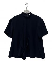 ENFOLD（エンフォルド）の古着「SQUARE-HEM PULLOVER」｜ネイビー