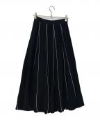 Diagram GRACE CONTINENTALダイアグラム グレースコンチネンタル）の古着「ロングスカート」｜ブラック
