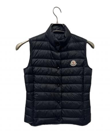 中古・古着通販】MONCLER (モンクレール) ダウンベスト ブラック