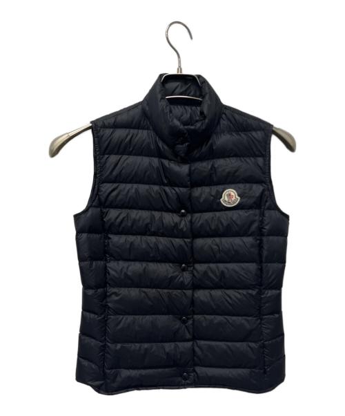 MONCLER（モンクレール）MONCLER (モンクレール) ダウンベスト ブラック サイズ:00の古着・服飾アイテム