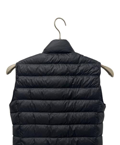 MONCLER（モンクレール）MONCLER (モンクレール) ダウンベスト ブラック サイズ:00の古着・服飾アイテム