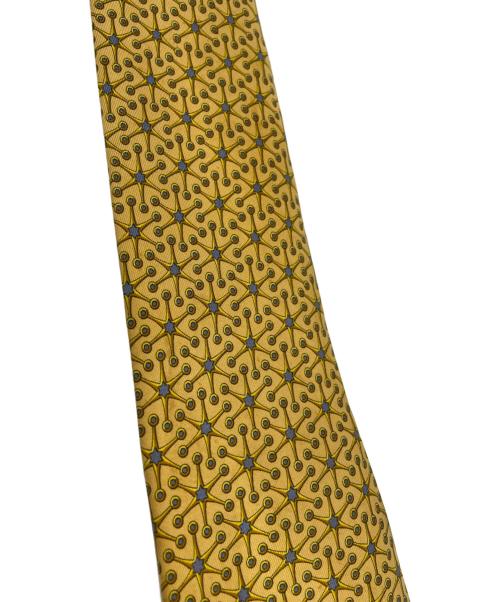 HERMES（エルメス）HERMES (エルメス) ネクタイ イエロー サイズ:-の古着・服飾アイテム