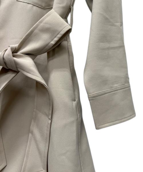 SOEJU（ソージュ）SOEJU (ソージュ) 長袖ワンピース ベージュ サイズ:Mの古着・服飾アイテム