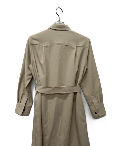 SOEJU（ソージュ）SOEJU (ソージュ) 長袖ワンピース ベージュ サイズ:Mの古着・服飾アイテム
