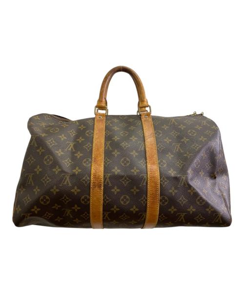 LOUIS VUITTON（ルイ ヴィトン）LOUIS VUITTON (ルイ ヴィトン) トラベルバッグ ブラウン サイズ:45の古着・服飾アイテム