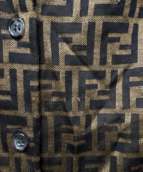 FENDI（フェンディ）FENDI (フェンディ) 長袖シャツ ブラウン サイズ:42の古着・服飾アイテム