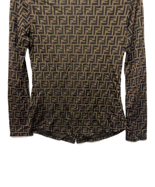FENDI（フェンディ）FENDI (フェンディ) 長袖シャツ ブラウン サイズ:42の古着・服飾アイテム