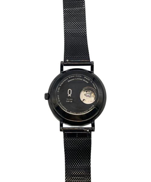 KNOT（ノット）KNOT (ノット) リストウォッチ ブラックの古着・服飾アイテム