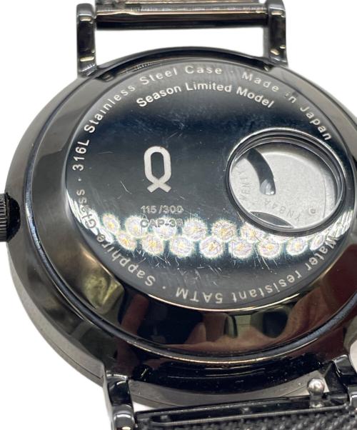 KNOT（ノット）KNOT (ノット) リストウォッチ ブラックの古着・服飾アイテム