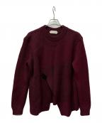 NAMACHEKOナマチェコ）の古着「セーター」｜レッド