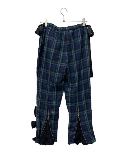HEIHEI（ヘイヘイ）HEIHEI (ヘイヘイ) リボンパンツ ネイビー サイズ:FREEの古着・服飾アイテム