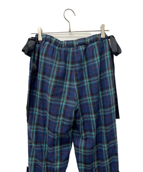 HEIHEI（ヘイヘイ）HEIHEI (ヘイヘイ) リボンパンツ ネイビー サイズ:FREEの古着・服飾アイテム