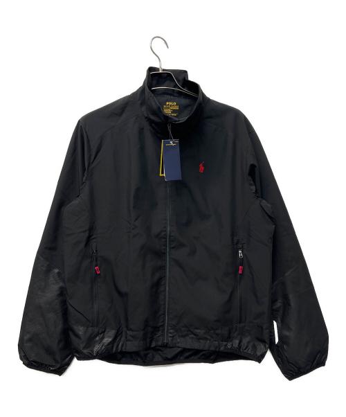 POLO RALPH LAUREN（ポロ・ラルフローレン）POLO RALPH LAUREN (ポロ・ラルフローレン) ウインドブレーカー ブラック サイズ:Lの古着・服飾アイテム