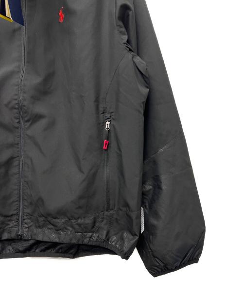 POLO RALPH LAUREN（ポロ・ラルフローレン）POLO RALPH LAUREN (ポロ・ラルフローレン) ウインドブレーカー ブラック サイズ:Lの古着・服飾アイテム