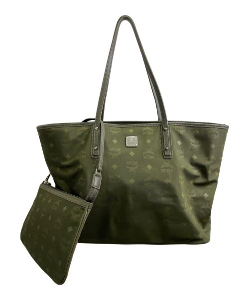 MCM（エムシーエム）MCM (エムシーエム) トートバッグ オリーブの古着・服飾アイテム
