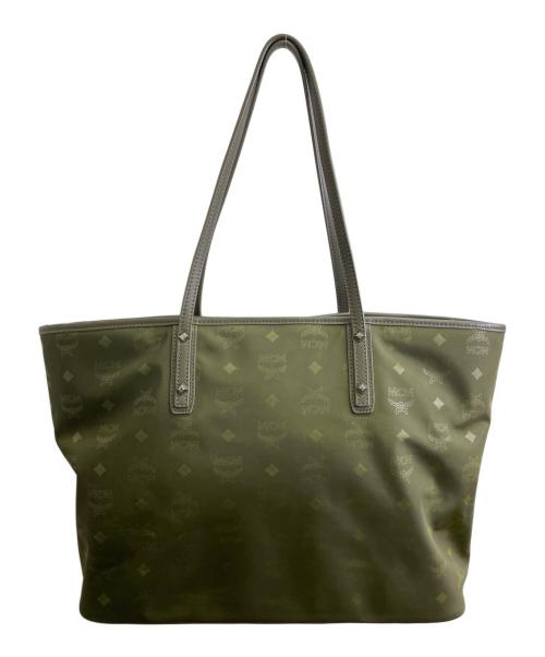 MCM（エムシーエム）MCM (エムシーエム) トートバッグ オリーブの古着・服飾アイテム