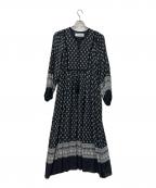 sara mallikaサラマリカ）の古着「長袖ワンピース」｜ブラック