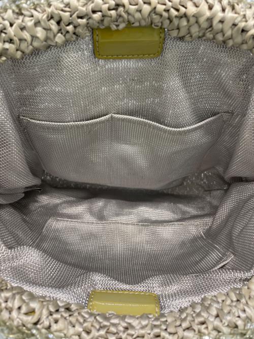 ANTEPRIMA（アンテプリマ）ANTEPRIMA (アンテプリマ) サテンワイヤートートバッグ グレージュの古着・服飾アイテム