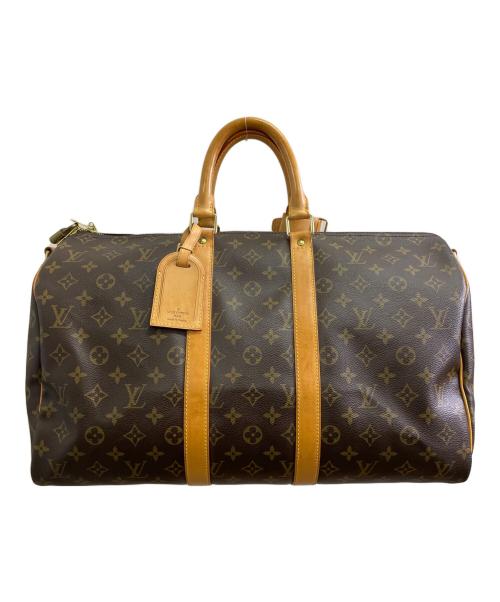 LOUIS VUITTON（ルイ ヴィトン）LOUIS VUITTON (ルイ ヴィトン) トラベルバッグ ブラウン サイズ:45の古着・服飾アイテム