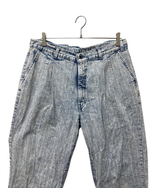 LEVI'S（リーバイス）LEVI'S (リーバイス) 70sケミカルウォッシュパンツ ブルー サイズ:36の古着・服飾アイテム