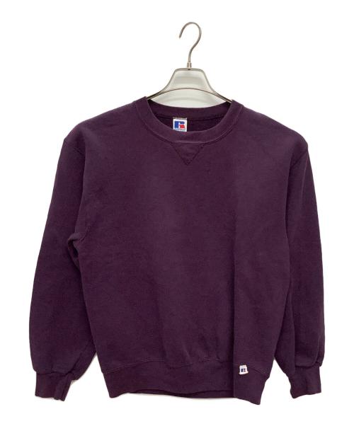 RUSSELL ATHLETIC（ラッセルアスレチック）RUSSELL ATHLETIC (ラッセルアスレチック) 90sクルーネックスウェット パープル サイズ:Mの古着・服飾アイテム