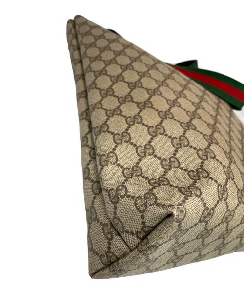 OLD GUCCI（グッチ）OLD GUCCI (グッチ) トートバッグ ブラウンの古着・服飾アイテム