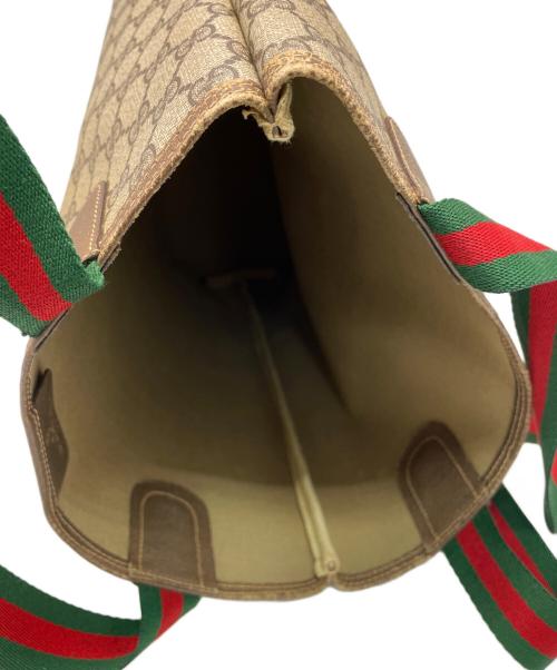 OLD GUCCI（グッチ）OLD GUCCI (グッチ) トートバッグ ブラウンの古着・服飾アイテム