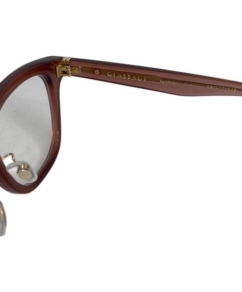 GLASSAGE（グラッサージュ）GLASSAGE (グラッサージュ) 伊達眼鏡 サイズ:46□22-145の古着・服飾アイテム