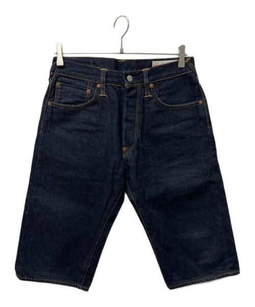 EVISU（エヴィス）EVISU (エヴィス) ハーフデニムパンツ インディゴ サイズ:29の古着・服飾アイテム