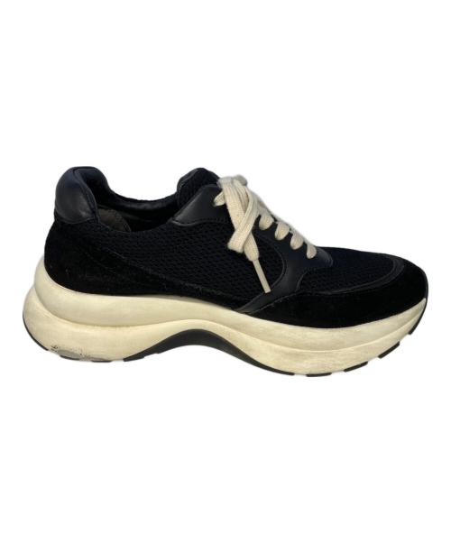 TORY BURCH（トリーバーチ）TORY BURCH (トリーバーチ) ローカットスニーカー ブラック サイズ:6 1/2Mの古着・服飾アイテム