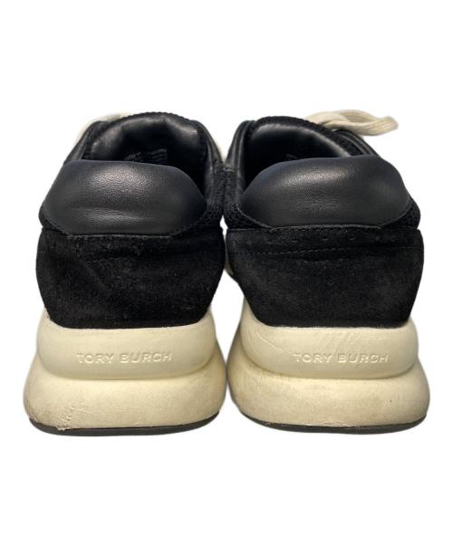 TORY BURCH（トリーバーチ）TORY BURCH (トリーバーチ) ローカットスニーカー ブラック サイズ:6 1/2Mの古着・服飾アイテム